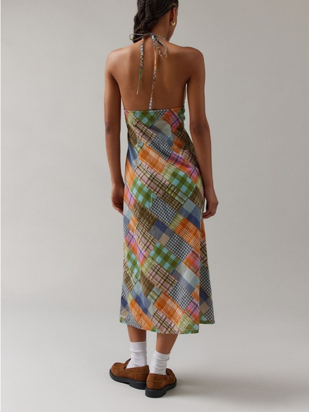BDG Danny Sleeveless Halter Dress - Picture 2 of 5